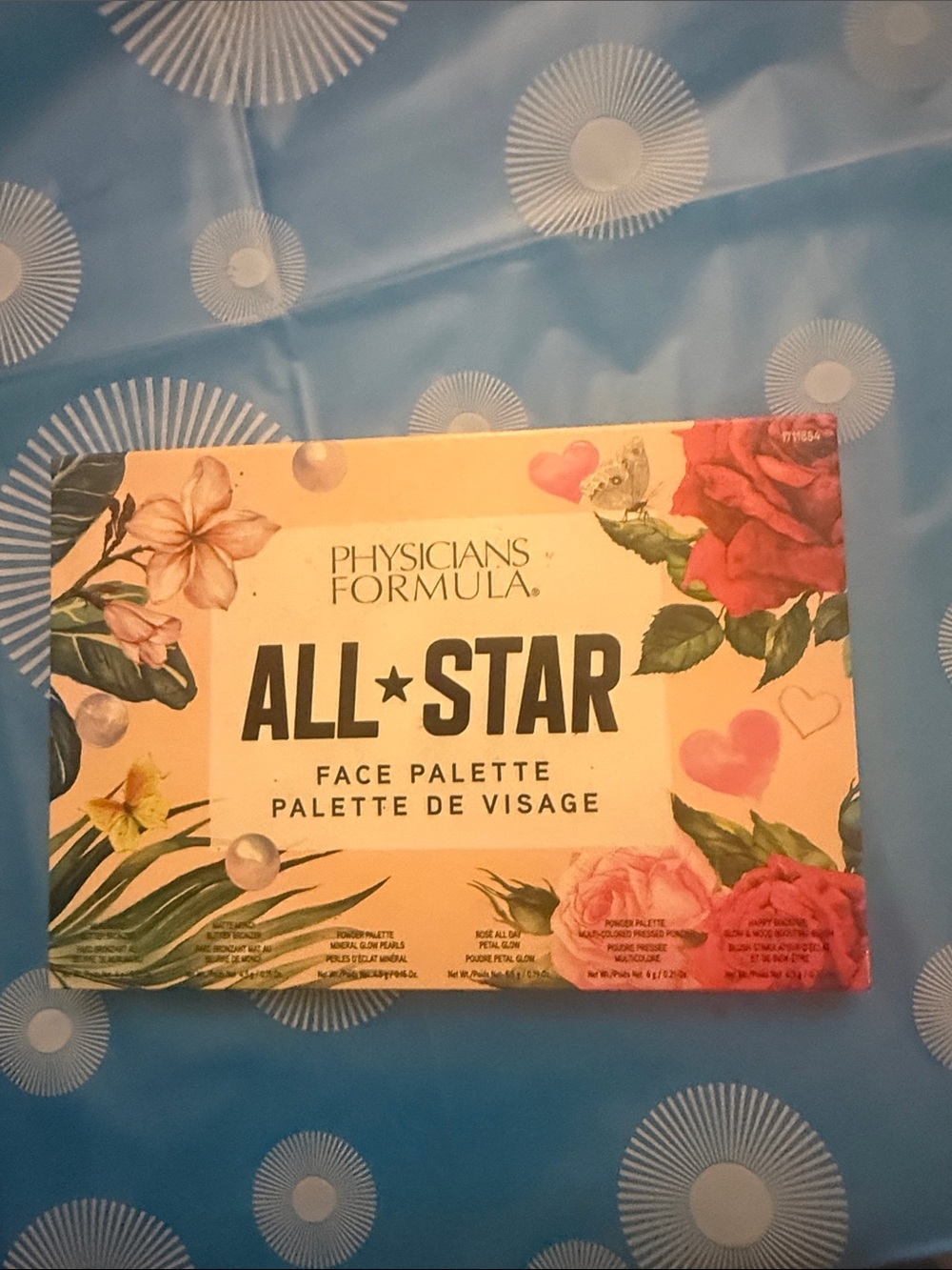 Physicians Formula All-Star Face Palette — Pink & Cream Floral Packaging